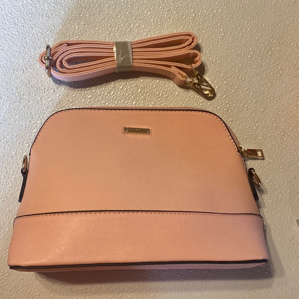 Elim & Paul Pink shoulder/crossbody bag